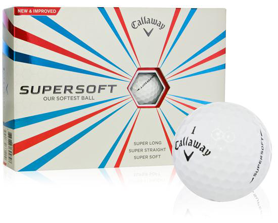Callaway SuperSoft golfballen bedrukken bij Golfbaldrukkerij.nl