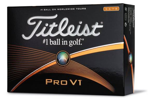 Titleist ProV1 golfballen bedrukken op Golfbaldrukkerij.nl